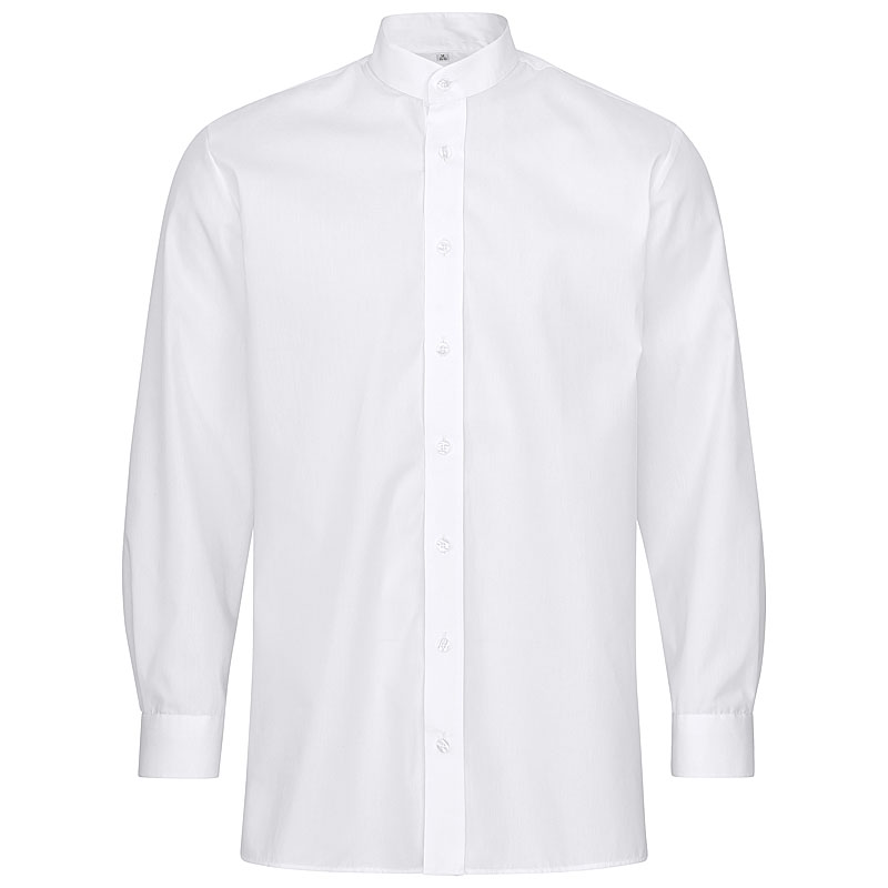 man shirt stand-up-collar long-sleeve white | Restaurant Waiter ...